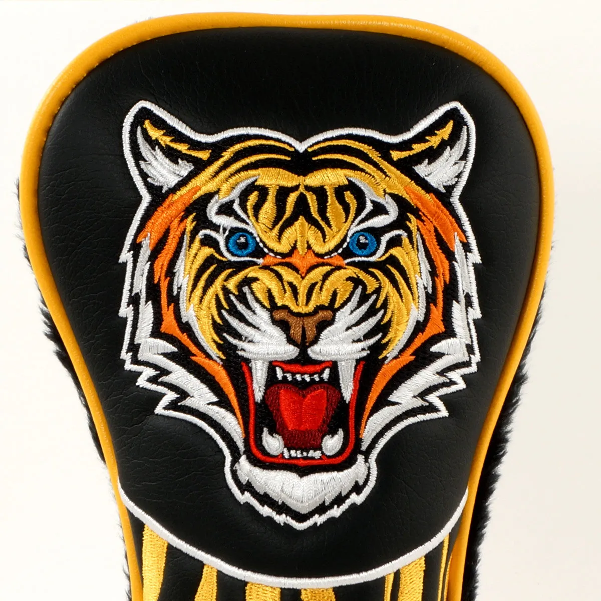 Tiger Retro Style Fairway Metal Woods Head Cover, Black