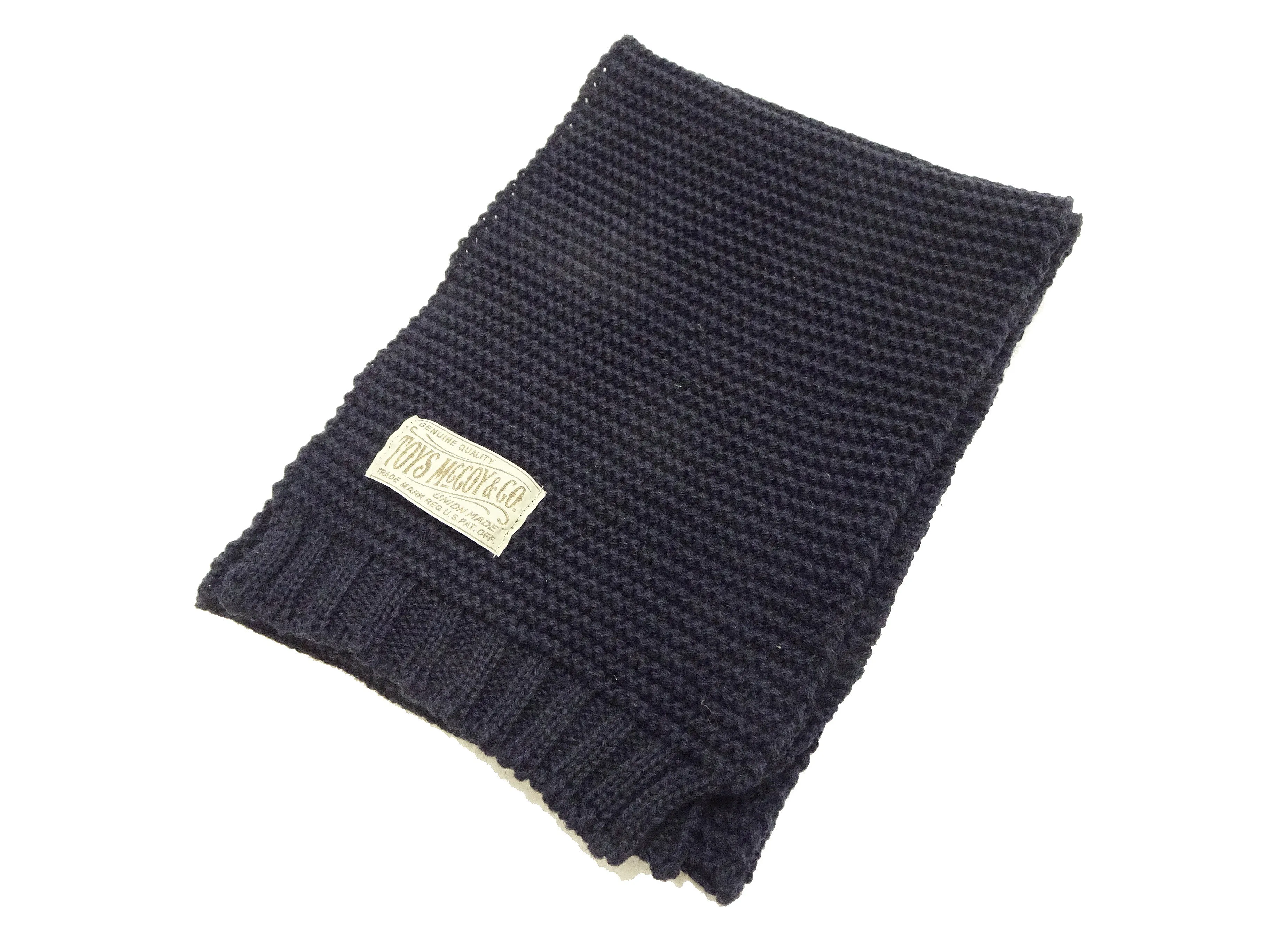 TOYS McCOY Scarf Men's Reproduction of Military Scarf from World War II TMA2319 140 Navy-Blue