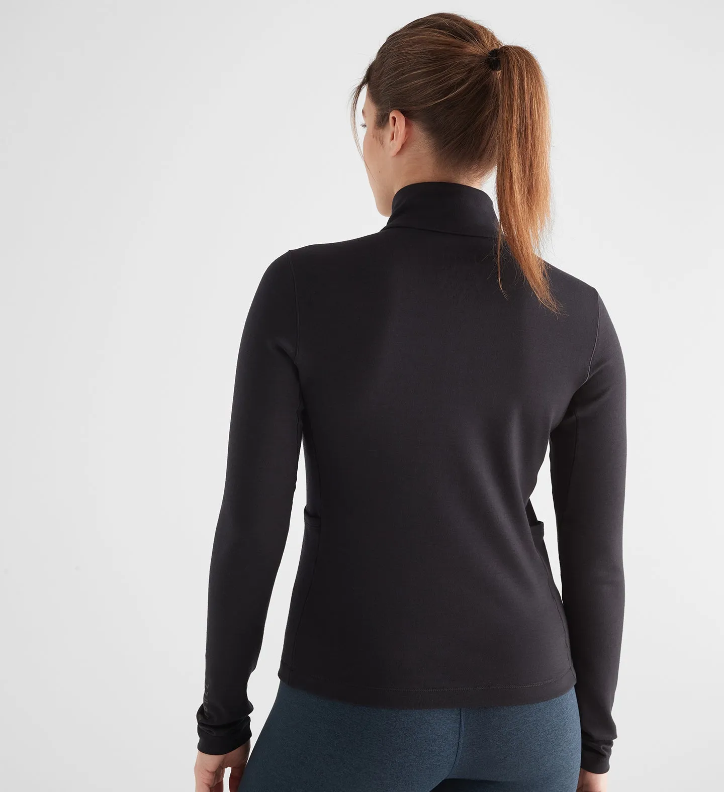 Women's Blended Merino Wool 1/4 Zip