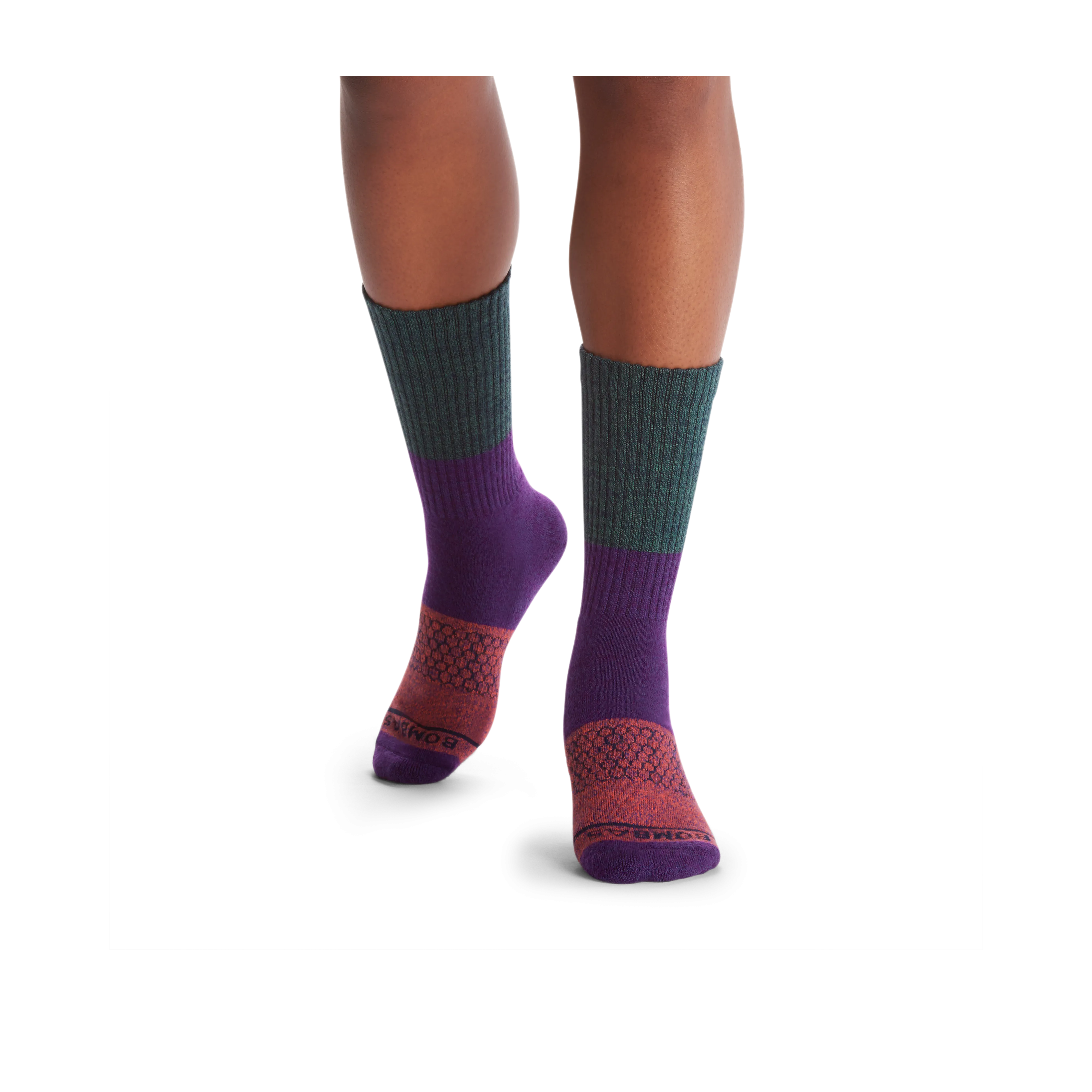 Women's Merino Tri-Block Calf Sock Gift Box