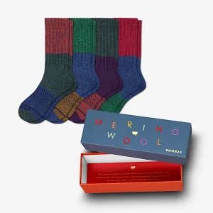 Women's Merino Tri-Block Calf Sock Gift Box