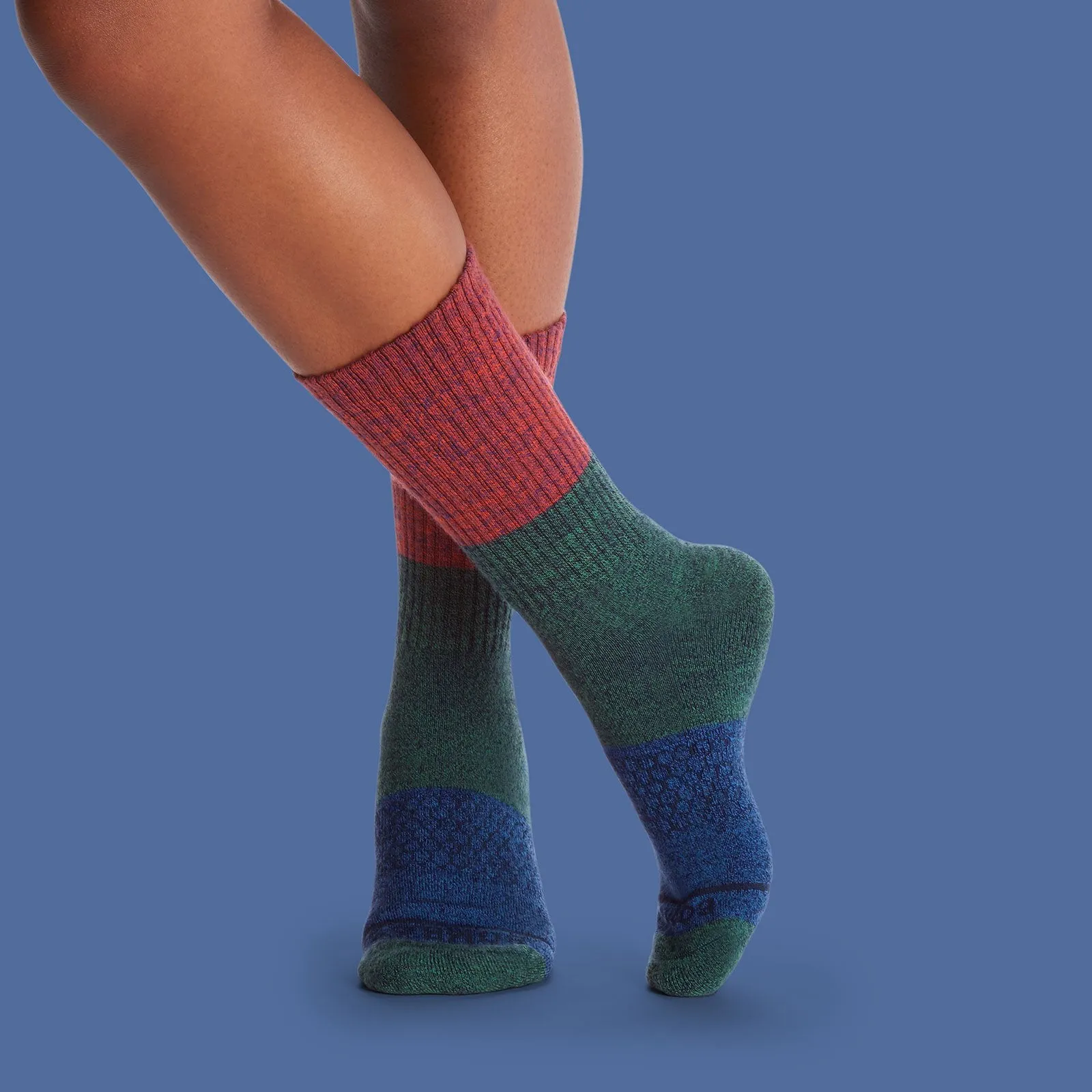 Women's Merino Tri-Block Calf Sock Gift Box