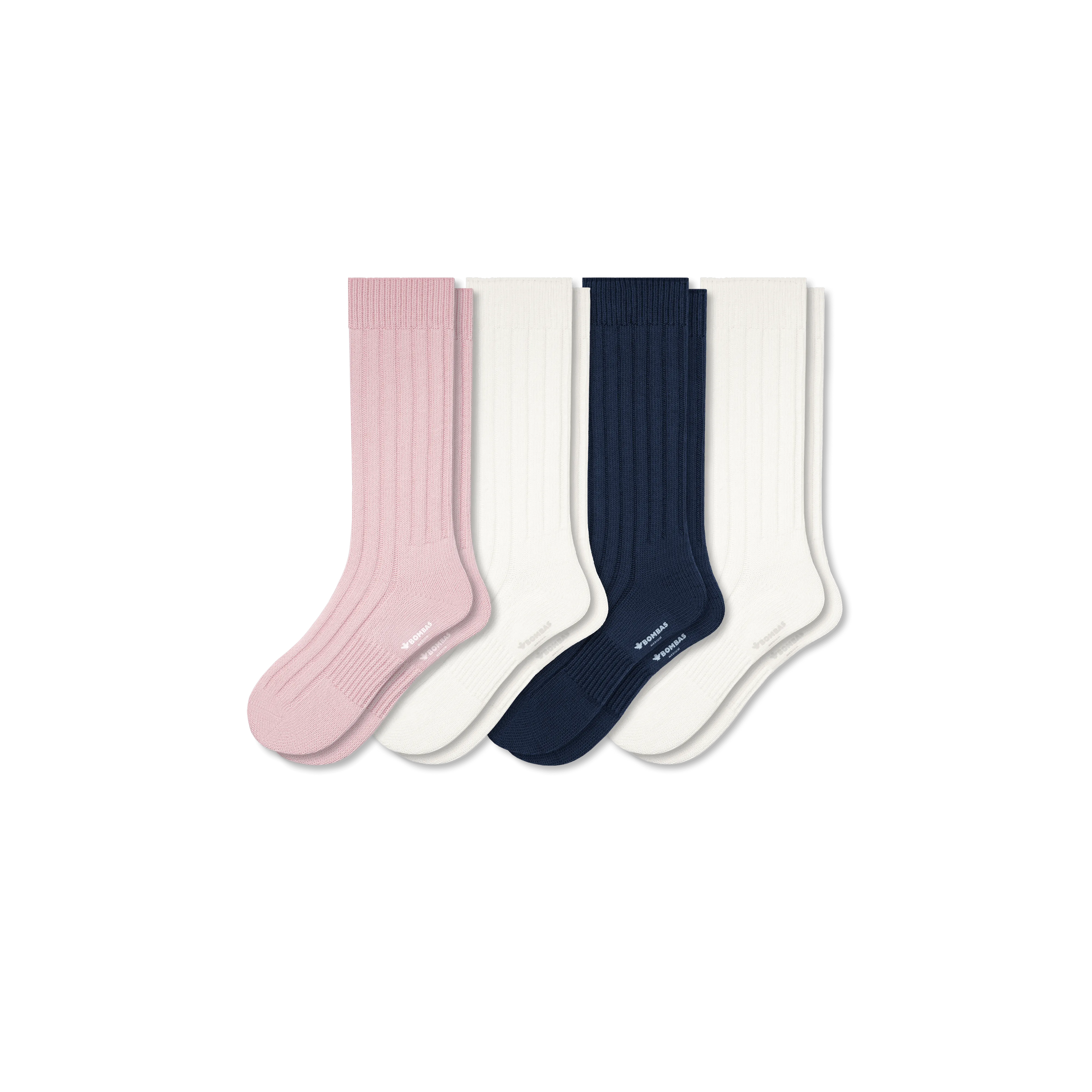 Women's Vintage Rib Calf Sock 4-Pack