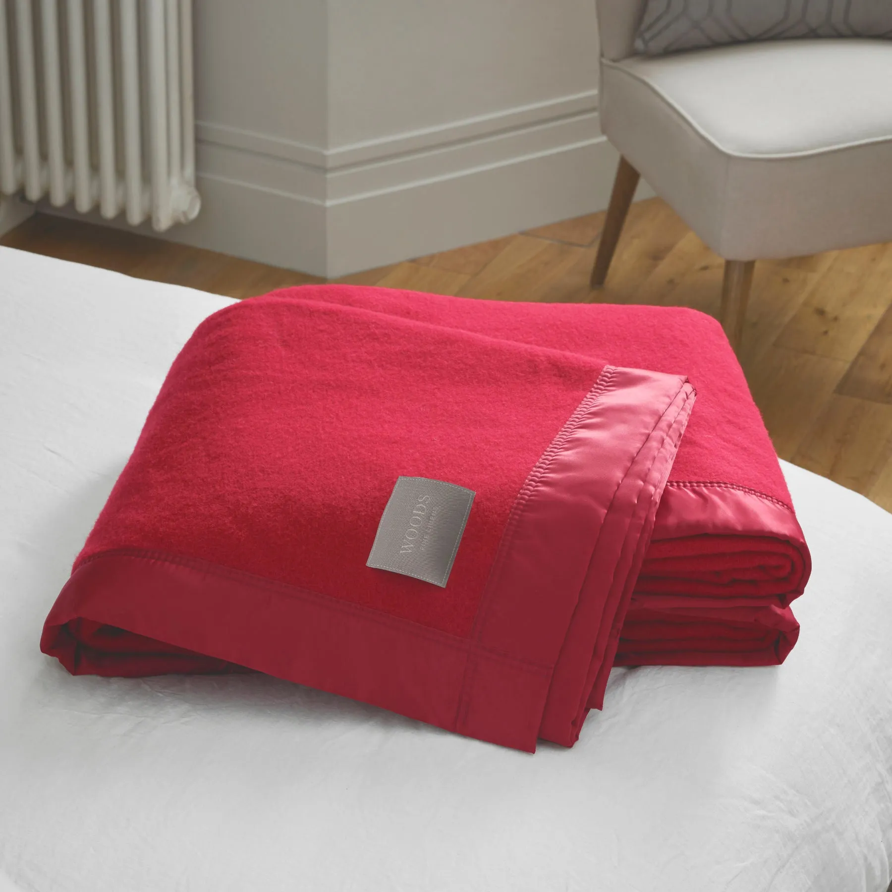 Woods '100% Merino Wool' Luxury Blanket