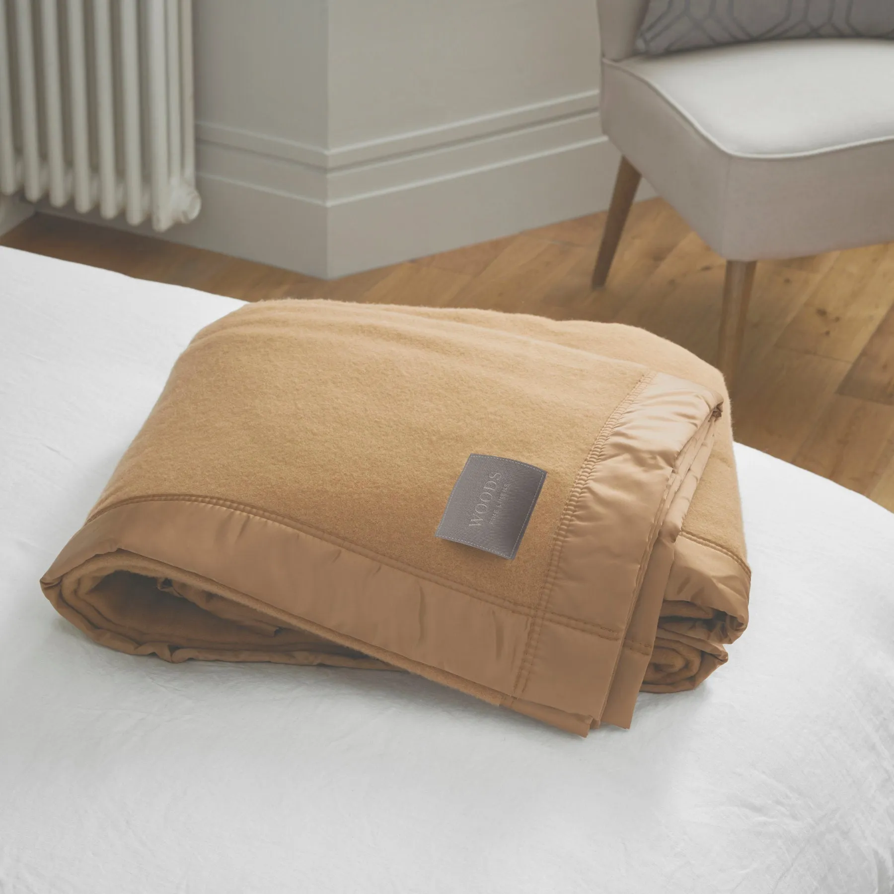 Woods '100% Merino Wool' Luxury Blanket