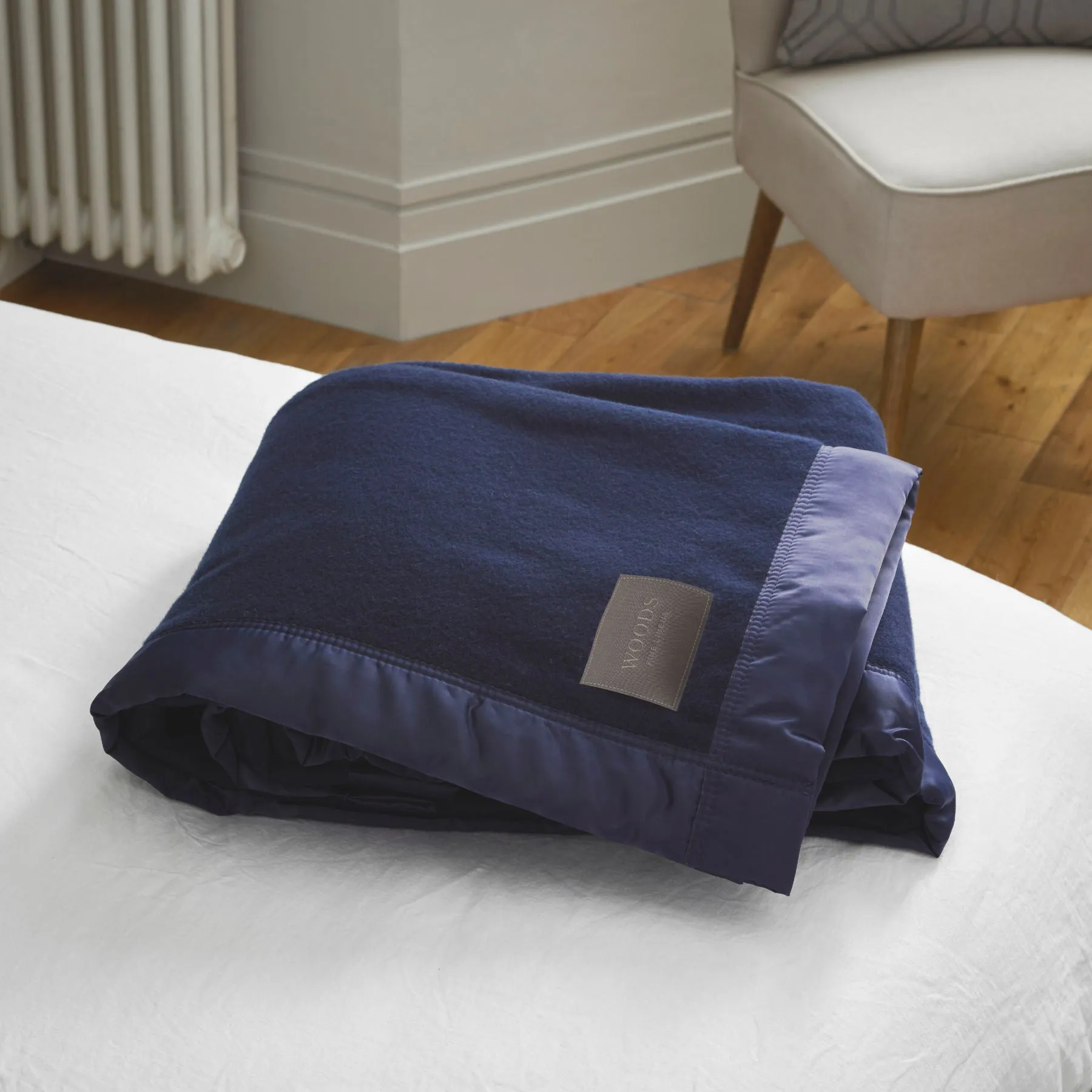 Woods '100% Merino Wool' Luxury Blanket